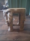 Vtg Jaimy  c  Elephant Planter Vase Sculpture 10    Holder 3d Realistic Resin