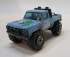 Vintage 1981 Matchbox Superfast Ford F150 Mountain Man Pickup Blue 1 64 Diecast