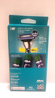 Gillette Mach3 Razor Handle   2 Cartridges New Sealed Blue Box