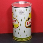 Falstaff Beer Vintage Flat Top A f Can With Top Lid Omaha Nebraska W80 Grade 1 
