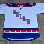 Ccm San Diego Gulls Ahl Hockey Jersey Fighting Strap Size 56 Authentic Ducks