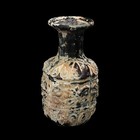 Rare Items An Ancient Sidonian Cylindrical Glass Bottle  Plants Type