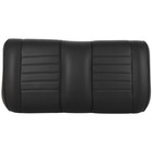New Luxurious Black Golf Cart Front Seat Cushion Set Fits Ezgo Rxv