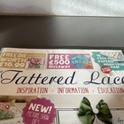 The Tattered Lace Crafting Magazine  48 With Fuschia Blooms Die   16 Papers New