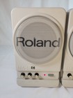 Roland Ma-12c Powered Stereo Micro Monitor Speakers Desktop Pair Tested Working