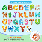 Magnetic Letters  Fridge Alphabet Magnets Abc For Toddlers 1-3  26 Pcs Cute Anim