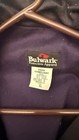 Bulwark Navy Cotton Work Jacket Xl Chevrontexaco Embroidered Construction