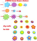 Foam Flower Stickers  Puffy Self Adhesive Shapes Materials suitable For Differen