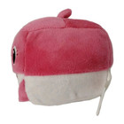Baby Shark Small Pink Mommy Shark Singing Plush Stuffed Toy Cube Official Song