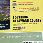 Verizon Super Pages Delaware County Pa 2005 Telephone Directory Paper Phonebook
