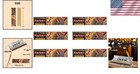 6 Booklet Pack King Size Rolling Papers - Slim   Long Burning With Natural Gum
