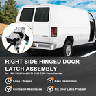 Door Latch Assembly W cable Rod For Ford E150 E250 E350 Econoline Van Side Door