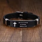 Christian Charm Scripture Bracelets