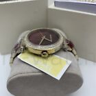 Michael Kors Mk6427 Parker Red Dial Chronograph Two Tone Bracelet Women s Watch