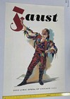 Vintage Lyric Opera Of Chicago Faust Poster 2003 Season Goethe Signed   Numbered