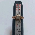 Vintage 10k Gold Diamond Baby childs Ring Size 2 Tested Wear repair