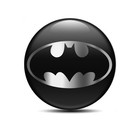 4x 3d Domed Bat Symbol Wheel Center Cap Stickers     Custom Hub Badge Decals