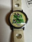 Vtg 1970s Bradley Time Walt Disney Mickey   Minnie Mouse  tennis Game mech Watch