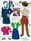 Original Vintage Marilyn Henry Paper Dolls jane Withers  State Fair  Mother Set