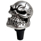 Silver Angry Skull Beer Tap Handle