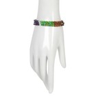 Jay King Multicolor Turquoise And Jarosite Bead Stretch Bracelet  7-1 2 