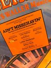Vintage Ain   t Misbehavin    Poster South Shore Music Circus Cohasset Ma 22   x14   