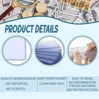50 Pack Hard Plastic Money Bill Holder Top-loaded Currency Sleeves Display