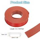Patikil Tpe U-shape Edge Banding  1-1 4 Inch X 9 8ft 9 8ft X 1 26   Brown