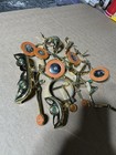 Vintage Saxophone Key Assemblies Guards Pads Brass Parts Repair Craft Lot