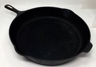 Wagner Ware Vintage Unmarked 14    Cast Iron Skillet  12  b  Very Nice Read