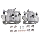 Front Brake Caliper For Toyota Corolla 2009-2019 Left Right Side W  Bracket Set