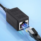 Rj45 Inline Coupler Cat6 cat5e Ethernet Network Cable Extender Connector Lot