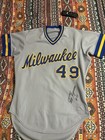 1987 Teddy Higuera Milwaukee Brewers Game Used Jersey