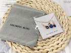 Rose Gold Teardrop Infinity Pendant Necklace Dangle Earring Bridal Pearl Jewelry