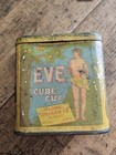 Rare Eve Cube Cut Globe Tobacco Company Tin In Remarkable Condition Detroit 