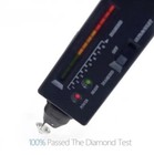 8 Ct Round Cut Vvs1 d Gra Certified Moissanite Stud Earrings 14k White Gold 10mm