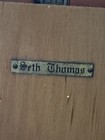 Vintage Seth Thomas Metronome De Maelzel Wood Wind Up Music Timer 