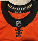Anaheim Ducks 3rd Jersey Orange Authentic Nhl Hockey Jersey  Mic 56 Adidas