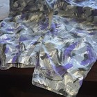 Vintage 80s 90s International Baggyz Geometric Parachute Pants Purple Grey
