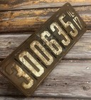 1917 Illinois Slotted License Plate 300635