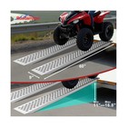 Ruedamann 2pcs 5ft Aluminum Shed Ramps  Rust Proof  Heavy Duty 880 Lbs Capaci   