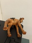 Leather Camel Statue Wrapped Figure Figurine  Animal Art Vintage 