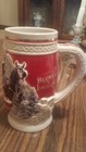 2015 Budweiser Bud Holiday Stein Christmas Beer  Small Factory Flaw With Box New