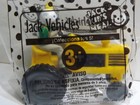 1998 Jack In The Box Kids Meal Toy Jack Vehicles Yellow Tractor New In Baggie