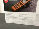 Motorola Connect To Cell Rugged Waterproof Digital Cordless Phone Amber Xt801