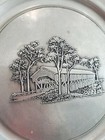 Vintage Bridge Platter Pewter Plate 11  Rwp Wilton Columbia 