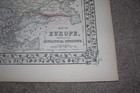 C 1871 Europe russia Antique Map By Mitchell