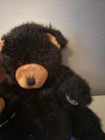 Russ Berrie Blacky Bear Plush 15cm Black Teddy Soft Stuffed Animal No 258