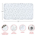 Ultra Soft Standard Crib Fitted Sheets For Baby Crib toddler Bed Mattress 4 Pack