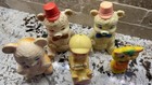 Vintage 1960   s-70   s Kids Rubber Squeak Toy Lot Ages 12m-4y